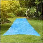 RESILIA - Super Slip Lawn Water Slide XL, 20 Feet Long x 6 Feet Wide, for Adults and Teens, Powder Blue with Hold Steady Stakes, Made in The USA