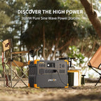 pecron E3600LFP Solar Generator 3072Wh with 6x300W Solar Panels Trolley Kit, 5x3600W AC Outlets Portable Power Station, LiFePO4 Battery Backup Expanded to 15.36KWh, Power Station for Home Use, Camping