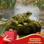 Sunthus Frog Garden Statues Toad Outdoor Decor Sculptures Yard Resin Decorations