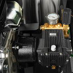 4000PSI 4GPM ZONSEN 459cc 15 HP E-Start Gas Engine Hot Water Pressure Washer Skid Mounted with 245 Gal Tank, Model HPW40DBT