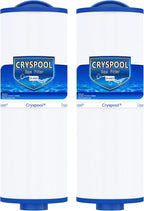 Cryspool® 04077 Compatible with Cal Spa Filters, 4CH-949, PWW50L, FC-0172, Rising Dragon, Dynasty Spas, 50 Sq. Ft Hot Tub Replacement Filter Cartridge, 2 Pack