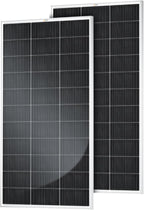 RICH SOLAR 300 Watt 12 Volt 18BB Cell Monocrystalline Solar Panel 2 Pack of 150W N-Type Cells High Efficiency Solar Module for RV Marine Boat Off Grid (150W 2-Pack)