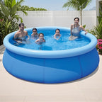 Inflatable Top Ring Swimming Pool, Blue (12ft x 30in)