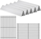 7636 7638 7639 Grill Grates Grill Replacement Parts for Weber Spirit Grill Spirit II E-310, E-320, S-310, S-320, GS4 Spirit 2 300 Flavorizer Bars 15.3”, 17” Stainless Steel BBQ Grid Accessories