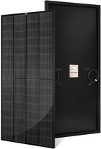 RICH SOLAR 250 Watt 12 Volt 18BB Monocrystalline Solar Panel N-Type Cells High Efficiency Solar Module for RV Trailer Camper Marine Off Grid All Black