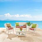 BrylaneHome Tufted Bench Cushion - 45.5" L x 19" W x 3" H- Patio & Outdoor - Water, Stain & Fade Resistant - Khaki