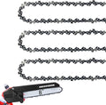 8 Inch Chainsaw Chain 050" Gauge, 3/8" LP Pitch, 33 Drive Links, 8 Inch Chain Saw Chains Fits for Chicago Sun Joe SWJ800E SWJ806E Portland, Greenworks and More- S33 (3 Chains)