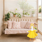 Sunflower Porch Goose Outfits Cute and Fun Porch Goose Clothes Fit 23” Geese for Lawn Yard and Patio Decoration