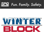 33’ ft. Round Pool Winter Cover for Above Ground Pools - 8-Year Warranty, Cold and UV Resistant, Weatherproof and Durable, Winch & Cable Included