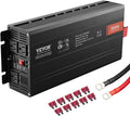 VEVOR Modified Sine Wave Inverter, 3000Watt Power Inverter DC 12V to AC 120V LCD Display with 3 AC Outlets 2 USB Port 1 Type-C Port 10 Spare Fuses, for Large Household Equipment, CE FCC Certified