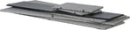 happimess TRK1002A Nino 59.06" Modern Minimalist Outdoor Faux Wicker Deck and Patio Storage Box, Gray, Soft-Close, for Package Delivery, Patio Furniture, Cushions, Gardening Tools, Pool Supplies