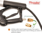 Thunder Hardware 4000 psi Commercial Grade Telescoping Spray Wand for Pressure Washers with Stong Sling Strap Belt