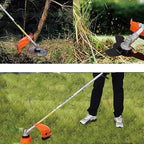 52cc 2-Cycle Gas Multi-Trimmer | 3-in-1 String Trimmer w/Rotatable Pole Saw, Weed Eater Weed Wacker, Brush Cutter & Hedge Trimmer Gas for Lawn, Yard, Garden Care, All-in-one Garden Tool