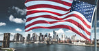 American Flag 5x8 FT Outdoor, Heavy Duty High Wind Large US Flag, Embroidered Stars, 3 Brass Grommets, Oversized Indestructible Tough USA Flags Suitable for Outside