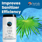 Oxidizing Spa Shock, Clears Cloudy Water, Eliminates Odors, Improves Freshness, Prevents Organic Residue Buildup, Water Treatment for Swimming Pools, Home Spas, & Hot Tubs, 5 lbs