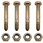 YIAOSUA 4 Pack 51001500 510015 Shear Pin Bolts and Nuts Fits Ariens AM122156 AM136890 snowthrowers