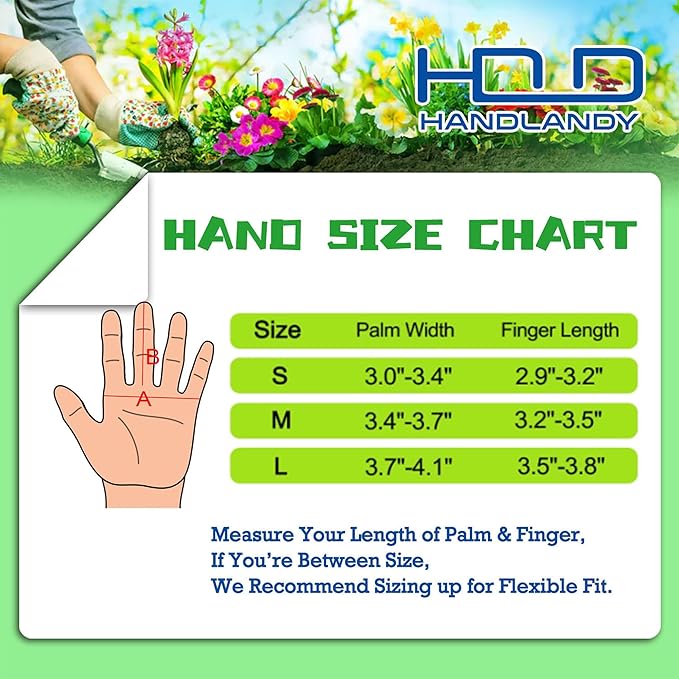 HANDLANDY Rose Pruning Gardening Gloves for Men Women, Thorn Proof Forearm Protection Leather Garden Gloves, Gardening Gifts for Gardeners (Yellow- goatskin, Medium (Pack of 1))