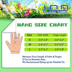 HANDLANDY Rose Pruning Gardening Gloves for Men Women, Thorn Proof Forearm Protection Leather Garden Gloves, Gardening Gifts for Gardeners (Beige- Goatskin, X-Large (Pack of 1))