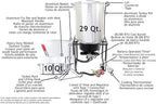 King Kooker Propane Outdoor Fry Boil Package with 2 Pots, silver, one size (12RTFBF3)