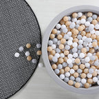 GOGOSO Ball Pit Balls Crush Proof Non-Toxic Plastic Balls Babies Kids Toy Bulk Pack 170pcs 2.2inchs