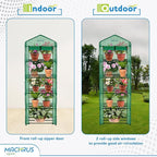 Ogrow® Mini Portable Greenhouse, with Cover and 5 Tier Shelves