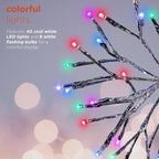Alpine Corporation 10"H Indoor Christmas Snowflake Ornament with Multi-Colored LED Lights, Silver , Christmas Decoration
