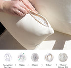 Outer Outdoor Throw Pillow with OuterWeave Performance Fabric, Decorative Outdoor Pillow for Patio & Outdoor Furniture, Includes Machine Washable Pillow Cover and Insert - Dark Pebble Gray, 20"x20"