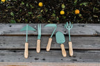 Barebones Spade Hand Trowel - Gardening Hand Tools - Stainless Steel Spade Shovel - Premium Quality Garden Spade - Japanese Garden Tool - Multipurpose Tool (Ash/Mint)