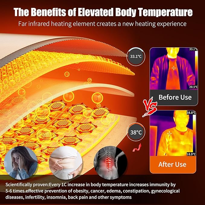 2 Person Sauna Infrared Saunas APP Control 7 Color Light 1980W Wooden Home Spa Room Canadian Hemlock Wood Low-EMF Indoor Saunas 47.2 * 47.2 * 75.6inch