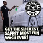 Chemical Guys Big Mouth Max Release Foam Cannon - Pressure Washer Foam Cannon for Car Wash, Home Cleaning, and Boat Wash with 34 oz Bottle