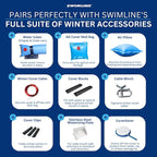 SWIMLINE HYDROTOOLS Air Pillow For Above Ground Pools Cover Winterizing | 4 x 4 ft Cushion Swimming Pool Closing Winter Kit | Cold Resistant Ice Equalizer Thick Pool Pillows Accessories | 1144 ACC44