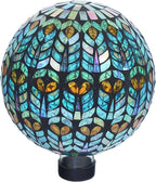 Echo Valley 8269 Mediterrano Mosaic Gazing Globe Outdoor Décor for Lawns and Gardens, Multicolor, 10 inches