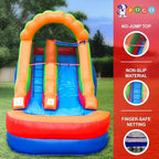 Inflatable Water Slide for Kids & Toddlers with Inflatable Pool, Backyard, Park or Commercial Use, Outdoor Water Play, Includes Blower Stakes, Splash Pool & Storage Bag, Large 21' x 9' x 12'