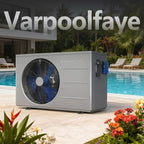 40000 BTU Swimming Pool Heat Pump, 12,000 Gallon Electric Pool Heater Above and Inground Pool,WiFi App Control, Heating or Cooling Pool Heater 220V/60Hz