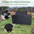 Grill Cover Fits Traeger Woodridge Elite Electric Wood Pellet Grill and Smoker TFC97XLH,Outdoor Full-Length Heavy Duty Waterproof 600D Cover Compared to Traeger BAC776