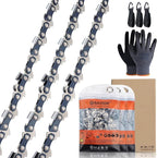 Savior 3PC 10 Inch Chainsaw Chain, Replacement 10" Pole Saw Chain for WORX WG309 Sun Joe SWJ803E SWJ807E Remington RM1035P - S40 3/8'' .050'' 40 Drive Links