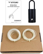 String Trimmer Attachment, 18-Inch Straight Shaft Head for Attachment Capable String Trimmers for More Brands of Powerheads