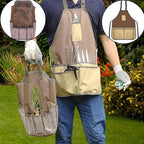 14 PCS Garden Tool Set with Soil Moisture Meter, Stainless Stell Heavy Duty Gardening Hand Tools with Wood Handle, Tote Bag, Repotting Mat, Gardening Tool Set Ideal Gift for Women and Men