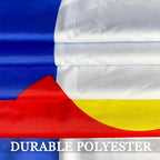Colarado Colorado State Flag 3x5 Outdoor Double Sided- 3Ply 240D 4 Rows Stitched- 3x5 Large Colorado Flag Wall- UV Fade Resistant With Canvas Header & 2 Brass Grommets