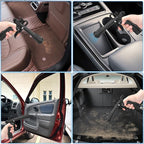 Car Detailing Air Gun, High Pressure Air Blower Dryer for Car Interior Cleaning, Quickly Blasts Dirt and Dust, Compressor Pneumatic Air Blaster Cleaning Tool, Black