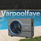 58000 BTU Inverter Swimming Pool Heat Pump, 17000 Gallon Electric Pool Heater Above and Inground Pool,WiFi App Control, Heating or Cooling Pool Heater 220V/60Hz
