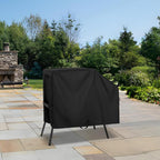 Unicook Griddle Cover for Blackstone 22 Inch and 17 Inch Griddle with Hood and Stand, Heavy Duty Waterproof Outdoor BBQ Grill Cover with Sealed Seam, Black