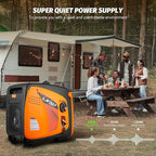 LIFAN 4800W Portable Inverter Generator with Dual Start Mode – Quiet, Fuel-Efficient, and Compact for Home, RV, and Outdoor Use (LF4800iE)
