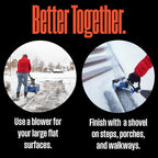 Westinghouse WSnow23 Corded Snow Blower 23 Inch, Dual LED Lights, 1800W Watt Motor, Electric Snow Blower with 25ft Throwing Distance, Plows 800lbs/min, Adjustable Chute