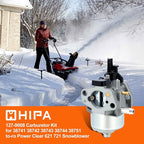 Hipa 127-9008 38744 Snow Blower Carburetor Kit for 38741 38742 38743 38744 38751 to-ro Power Clear 621 721 Snowblower Snowthrower Models