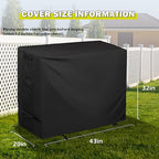 Griddle Cover for Charbroil 28" Performance Series 2-Burner Grill, Flat Top Grill Cover for Charbroil 28in Propane Gas Griddle 463459924 All Weather Protective Cover