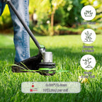 12 Pack String Trimmer Line .095 Compatible with Ego String Trimmer 095 Weed Eater String Pre-Cut Dual Color 3-section Fast-positioning Twisted Trimmer Line Universal Fit Weed Wacker String 14 ft