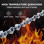 18 Inch Chainsaw Chain .325" Pitch .063" Gauge 68 Drive Links Fits Stihl MS250, MS251, MS251c, MS 250 251 251c, 26 rm3 68 Replacement (3 Packs) (22YOP-6)