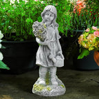 12.5” Solar Angel Fairy Night Garden Light Statue, Outdoor Lawn Decor, LED Yard Art, Patio Accent, Landscape Path Light, Waterproof, Unique Gift, Solar Powered Statue, Enchanting Sculpture