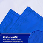 El Salvador Flag 3x5 ft Outdoor, Double Sided 3 Ply Heavy Duty Salvador National Country Flag, 100% Quality Polyester Salvadoran Banner with Brass Grommets 4 Rows Stitches
